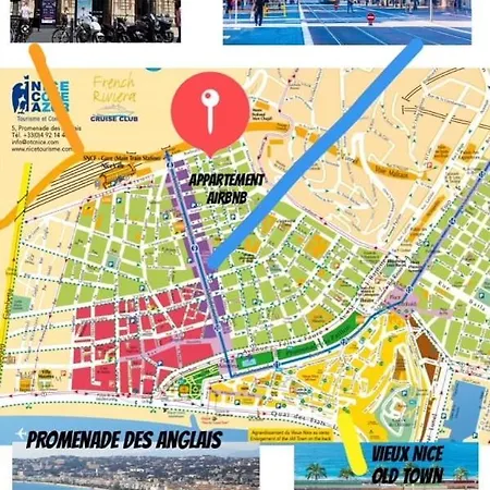 Апартаменты Au Centre Calme *